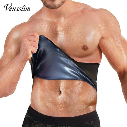 Men Slimming Body Shaper Sauna Sweat Belt Waist Trainer Corsets Belly Band Sport Girdle Modeling Straps Stomach Wraps Fat Burner