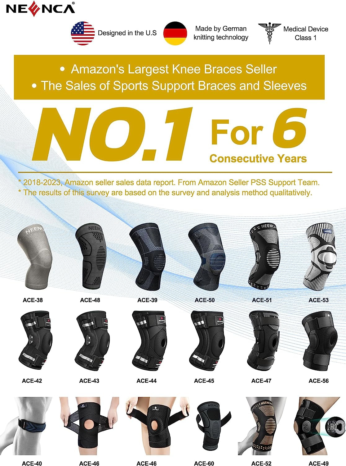 Copper Knee Brace for Knee Pain, Knee Support with Patella Pad & Side Stabilizers, Compression Knee Sleeve for Sport, Workout, Arthritis, ACL, Joint Pain Relief, Meniscus Tear- FSA/HSA Eligible