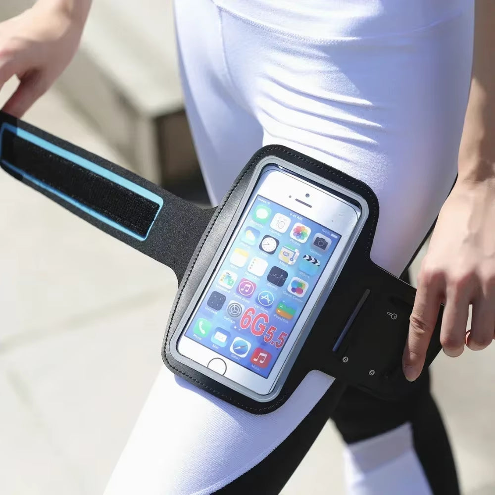 Outdoor Sports Smartphone Holder Gym Cycle Running Phone Bag Arm Band Mobile Phone Armband Cases for Samsung for Iphone Holder