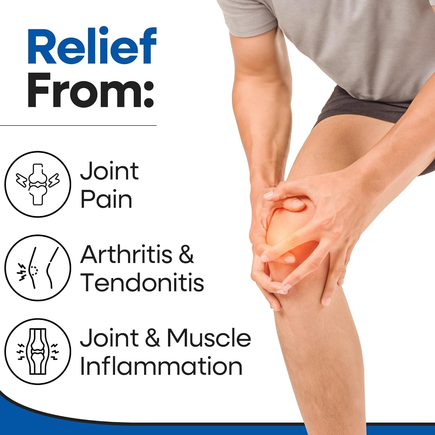 Elastic Knee Compression Sleeve Bandage Wraps I Knee Support Straps for Legs, Thighs, Hamstrings Ankle & Elbow Joints Reduce Swelling I Lymphatic Relief & Elastic Bandage for Women & Men (Med 71 Inch)