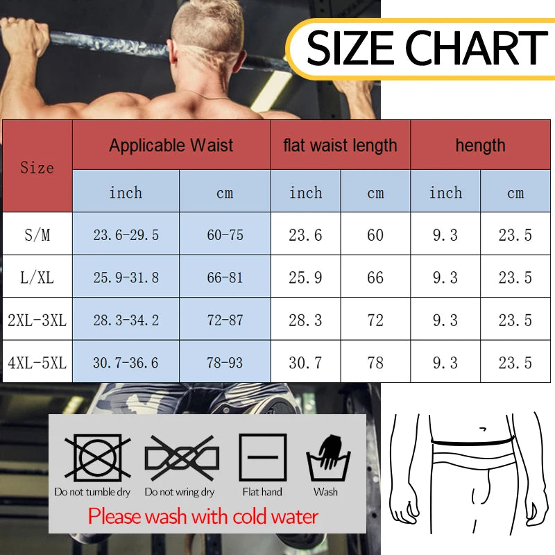 Men Slimming Body Shaper Sauna Sweat Belt Waist Trainer Corsets Belly Band Sport Girdle Modeling Straps Stomach Wraps Fat Burner