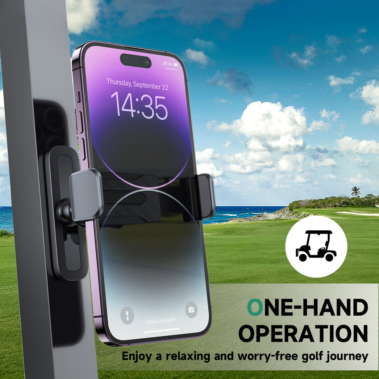 Magnetic 360° Rotatable Phone Holder Gym Metal Magnetic Adjustable Phone Holder