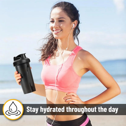 - Shaker Bottles for Protein Mixes, 20 Oz