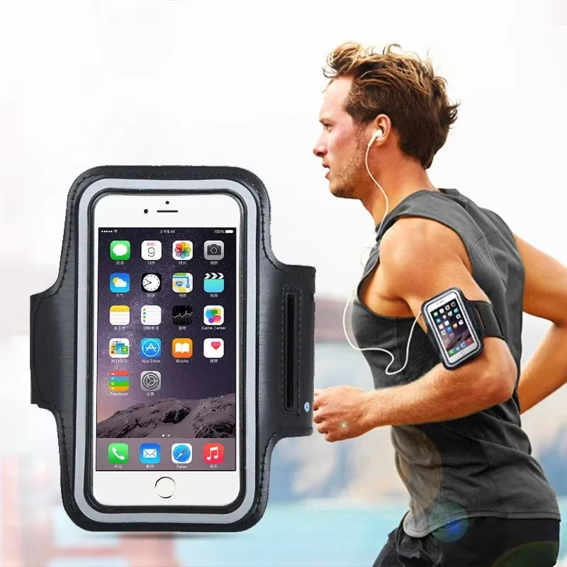 Outdoor Sports Smartphone Holder Gym Cycle Running Phone Bag Arm Band Mobile Phone Armband Cases for Samsung for Iphone Holder